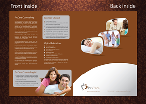 Diseño de Brochure por Sbss para Pro Care Counseling | Diseño: #1912381