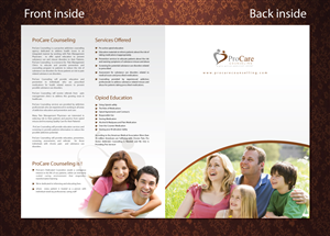 Diseño de Brochure por Sbss para Pro Care Counseling | Diseño: #1912390
