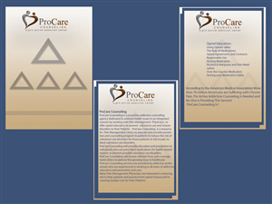 Broschüren-Design von roshni für Pro Care Counseling | Design #1913104