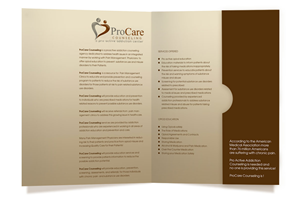 Diseño de Brochure por tanya para Pro Care Counseling | Diseño: #1917228