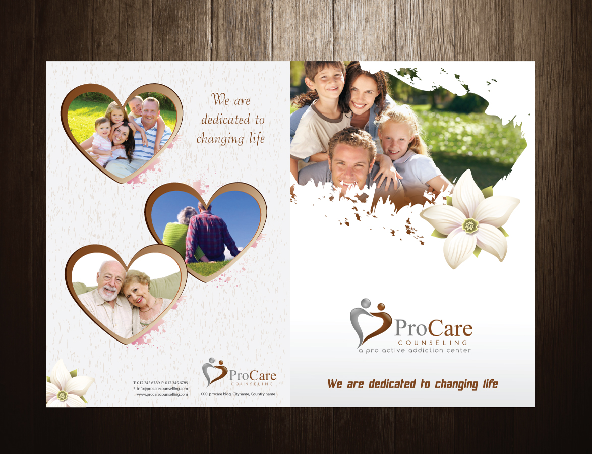 Brochure Design by meet007 for Pro Care Counseling | Design #1916078