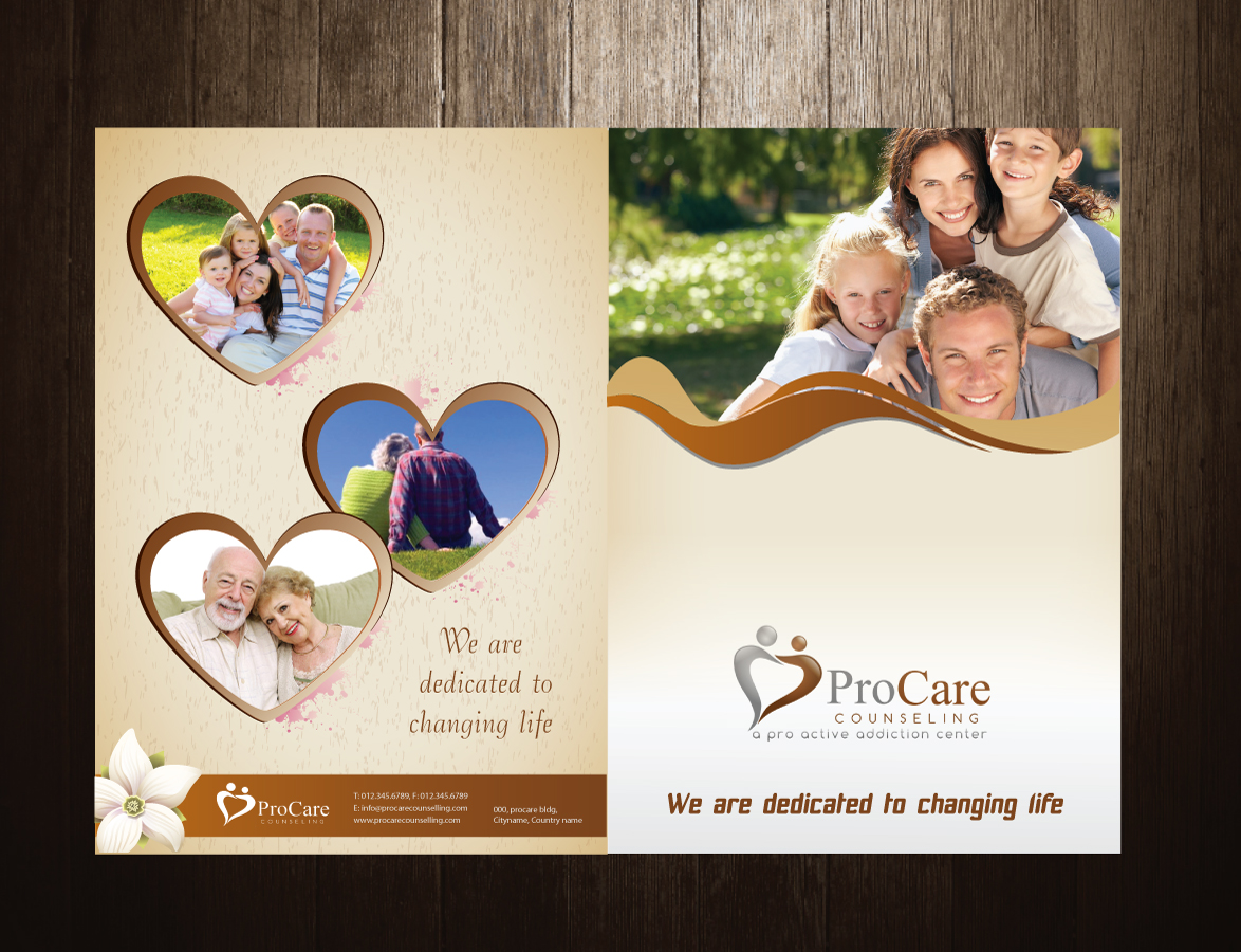Brochure Design by meet007 for Pro Care Counseling | Design #1916103