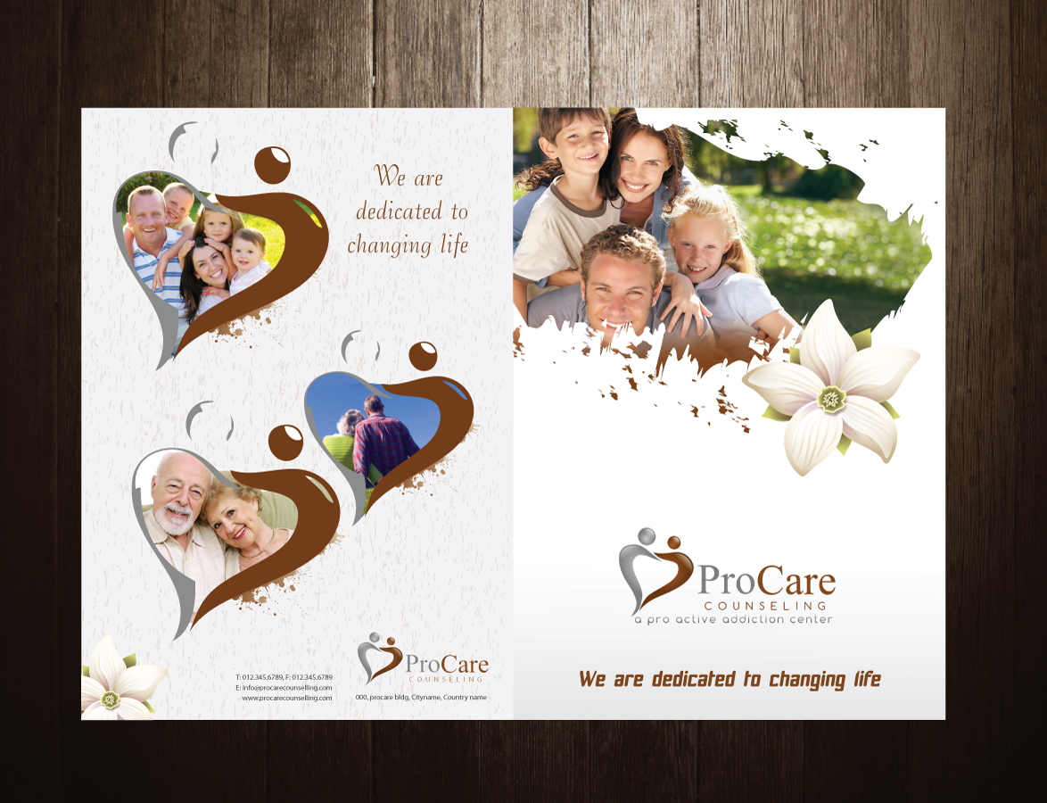 Brochure Design by meet007 for Pro Care Counseling | Design #1917529