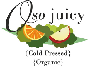 O so Juicy Cold Pressed Organic | Logo Design by Marilena