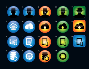 25 Icons for Tech Audit website | Diseño Con Ícono por Souvik Roy (Alex Pro)