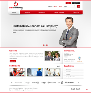 Web Design by pb for this project | Design: #1910435