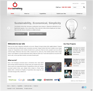 Web Design by pb for this project | Design: #1910443