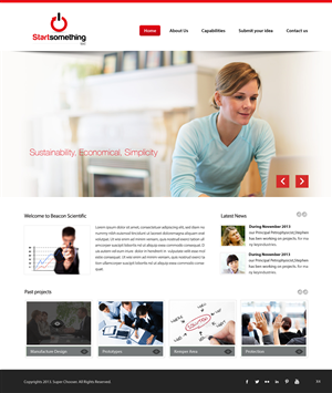 Web Design by pb for this project | Design: #1915593