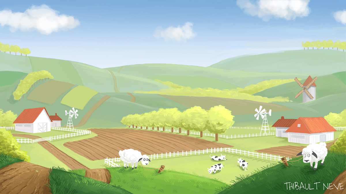 Illustration Design by Tibs for Learning Farm | Design #1931142