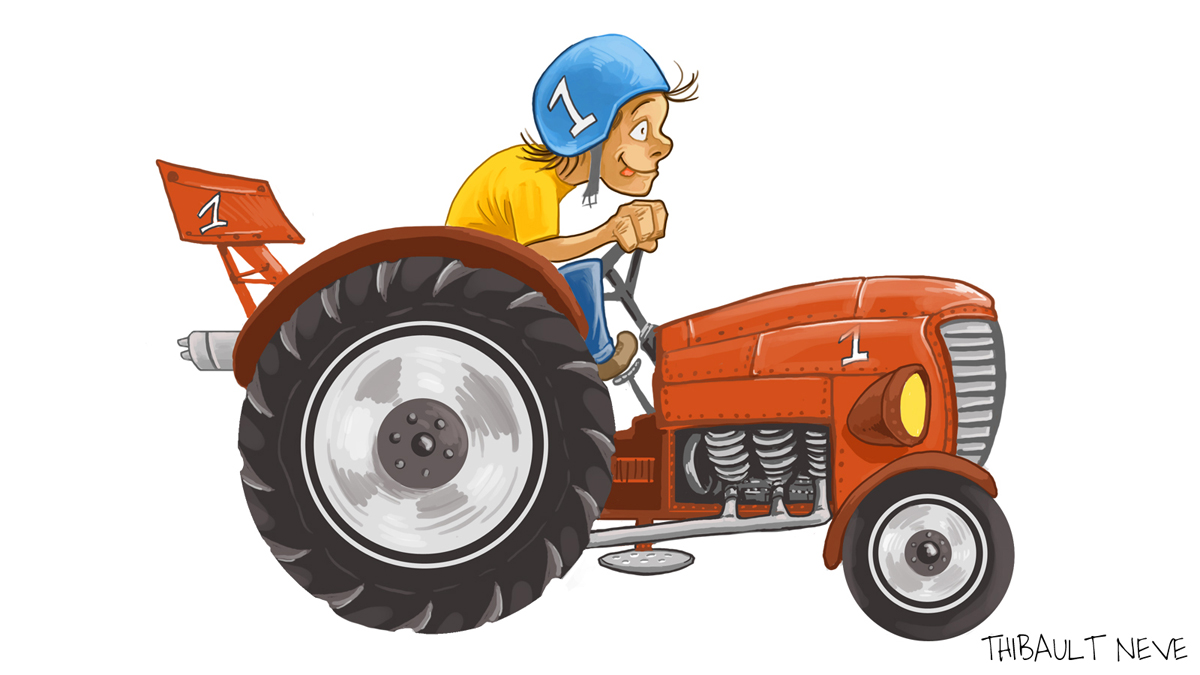 Illustration Design by Tibs for Learning Farm | Design #1931146