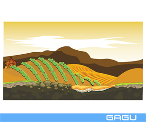 Design Illustration par GAGU pour Learning Farm | Design : #1928356