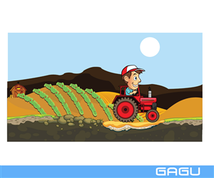 Design Illustration par GAGU pour Learning Farm | Design : #1928377
