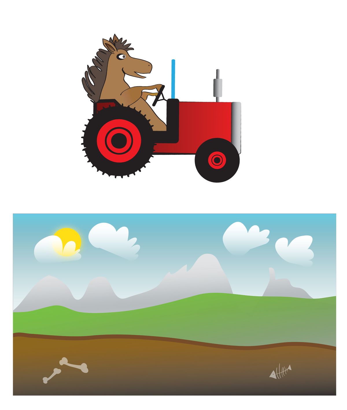 Illustration Design by -mch- for Learning Farm | Design #1945789