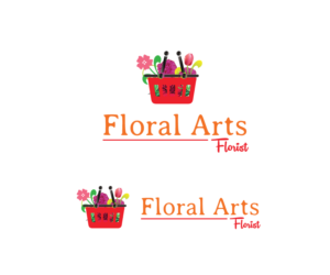 Logo Design by Khan01 for floral arts florist | Design: #7696831