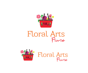 Logo Design by Khan01 for floral arts florist | Design: #7696833