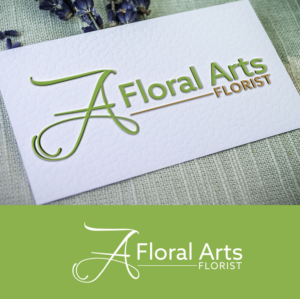 Logo Design by maria-kaz for floral arts florist | Design: #7737011
