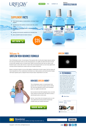 Web Design by Mayank Patel for New Age Distribution | Design: #1929250