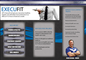ExecuFit brochure design | Brochure Design by TedAtkinson