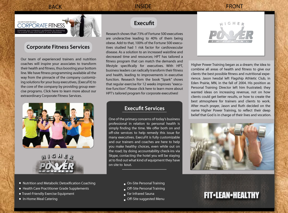 Brochure Design by Sbss for this project | Design #1941418