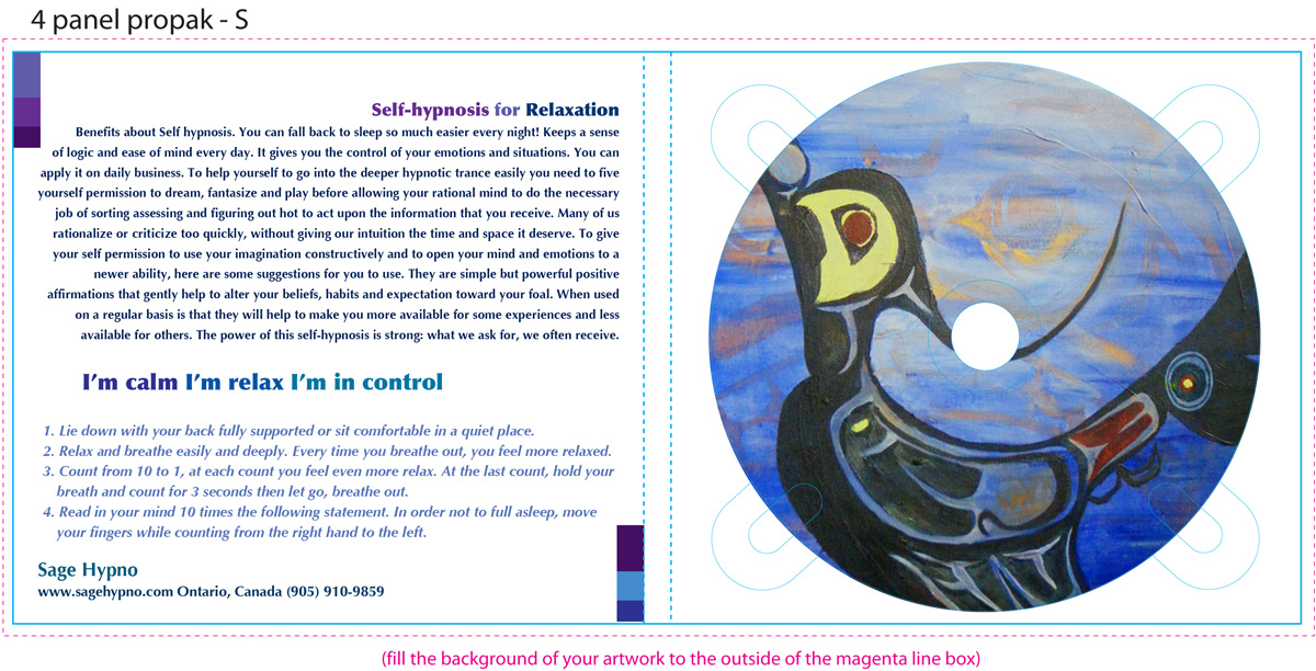 CD-Cover-Design von meq.mike für Sage Hypno | Design #1928136