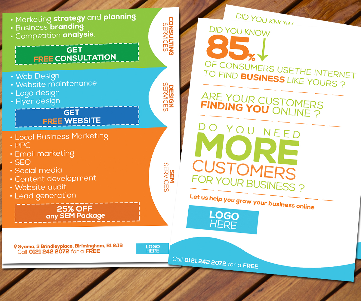 Design de Flyer par MS Design pour Syama | Design #1916818