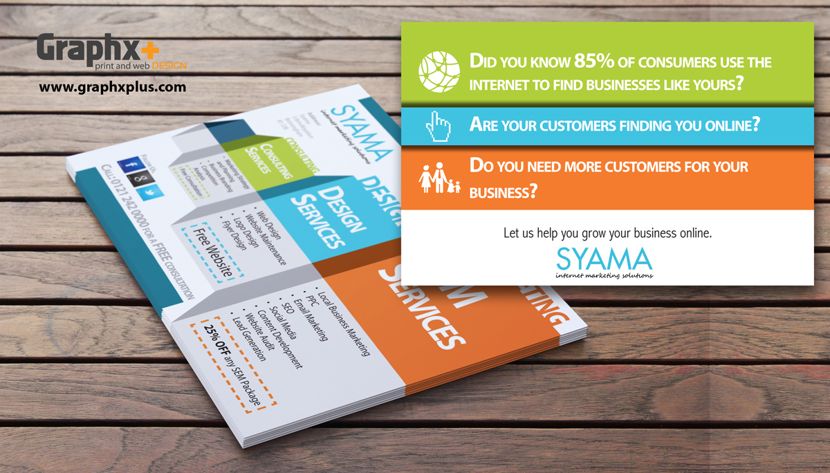 Flyer-Design von Graphxplus für Syama | Design #1922624