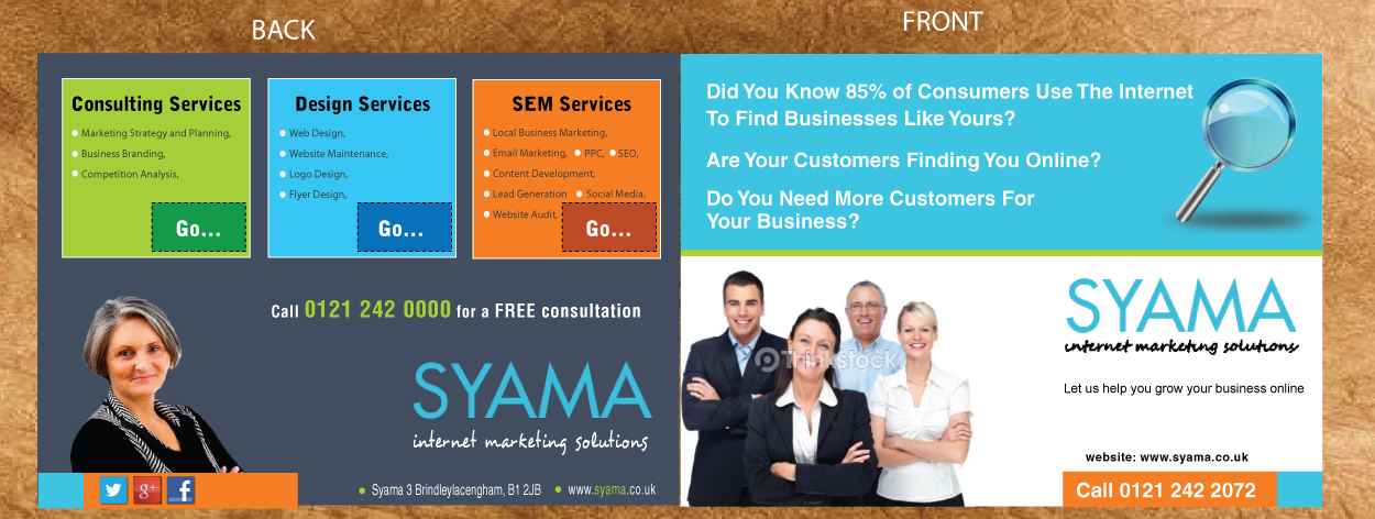 Flyer Design by Sbss for Syama | Design #1924581