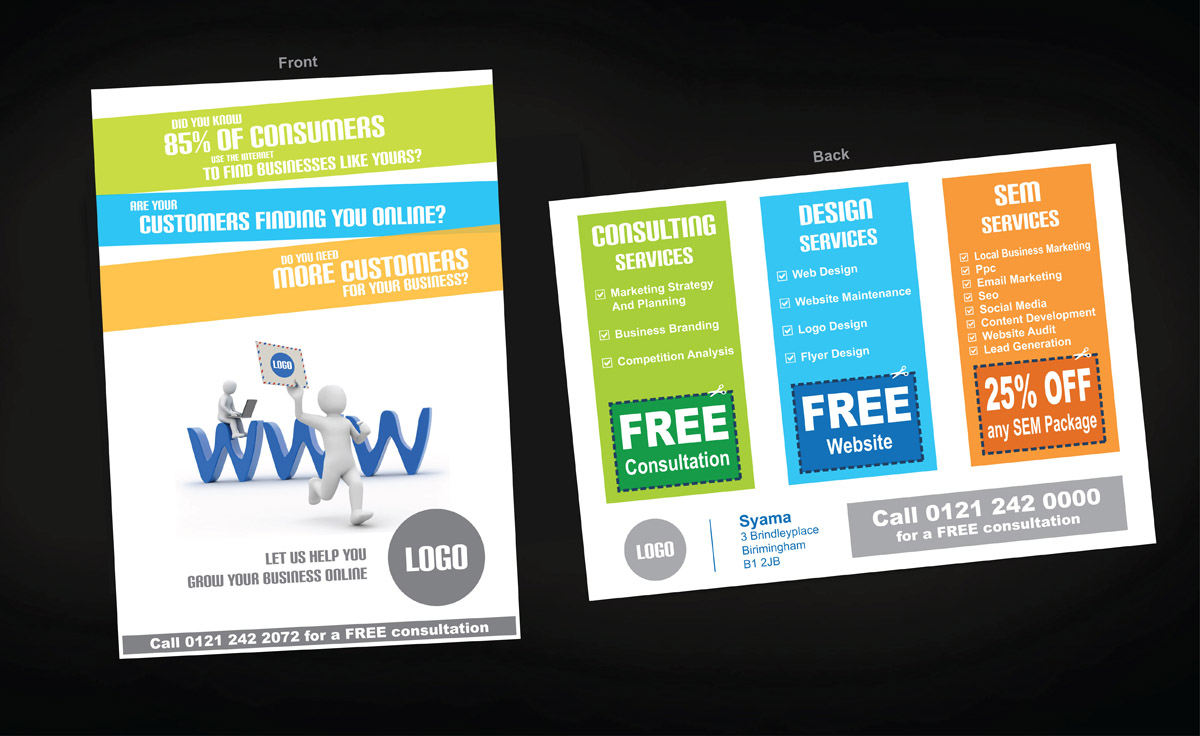 Flyer Design by Creativecognate for Syama | Design #1917910