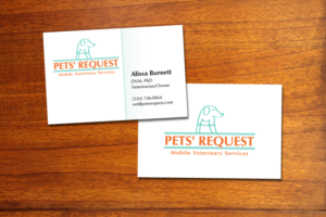 Logo-Design von Irina Makedonska für Pets' Request Mobile Veterinary Services | Design #7807504
