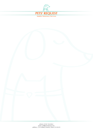Logo Design by Irina Makedonska for Pets' Request Mobile Veterinary Services | Design: #7807526