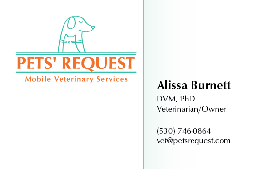 Diseño de Logo por Irina Makedonska para Pets' Request Mobile Veterinary Services | Diseño #7807539
