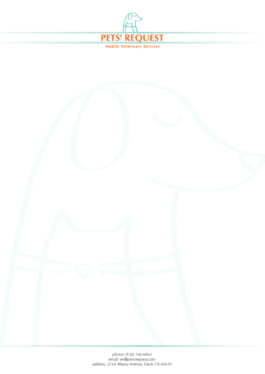 Logo Design by Irina Makedonska for Pets' Request Mobile Veterinary Services | Design: #7824565