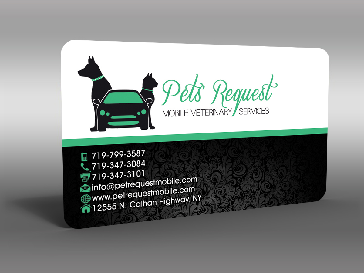 Logo Design by Hardcore Design for Pets' Request Mobile Veterinary Services | Design #7793420