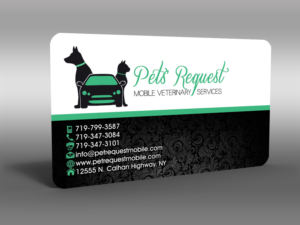 Logo-Design von Hardcore Design für Pets' Request Mobile Veterinary Services | Design #7793420