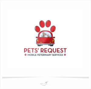 Logo Design by Mimi &amp; Max for Pets' Request Mobile Veterinary Services | Design: #7714641