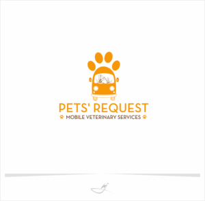 Logo Design by Mimi &amp; Max for Pets' Request Mobile Veterinary Services | Design: #7714654