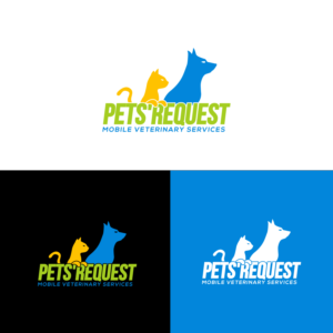 Logo-Design von Dreams.MELO für Pets' Request Mobile Veterinary Services | Design #7754242