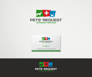 Logo Design by logodentity for Pets' Request Mobile Veterinary Services | Design: #7708359