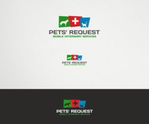 Logo Design by logodentity for Pets' Request Mobile Veterinary Services | Design: #7715176