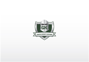 Green Knight LLC or Green Knight Customs | Logo Design by ABG