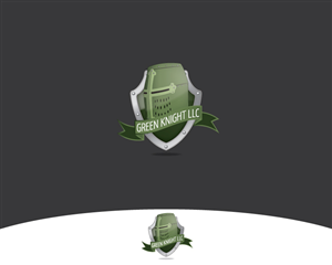 Green Knight LLC or Green Knight Customs | Logo Design by MrBranding