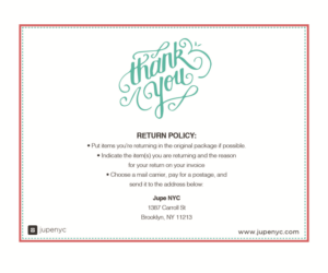 Card Design by kriziasoe for Jupe nyc | Design: #7706346