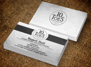 Business Card Design by Lanka Ama for Ten Toes Brewery | Design: #7701653