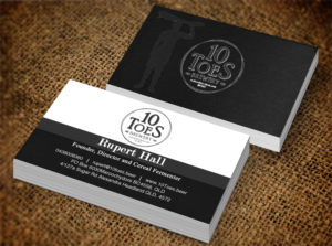 Business Card Design by Lanka Ama for Ten Toes Brewery | Design: #7701655