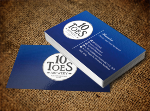 Business Card Design by Lanka Ama for Ten Toes Brewery | Design: #7701668