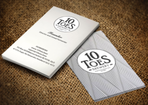 Business Card Design by Lanka Ama for Ten Toes Brewery | Design: #7701669