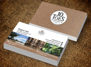Business Card Design by Lanka Ama for Ten Toes Brewery | Design: #7701675