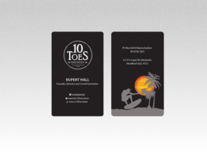 Business Card Design by Creations Box 2015 for Ten Toes Brewery | Design: #7717071