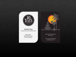 Business Card Design by Creations Box 2015 for Ten Toes Brewery | Design: #7717079