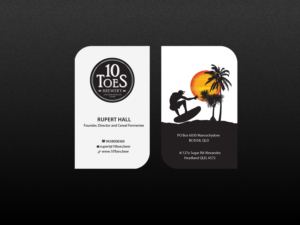 Business Card Design by Creations Box 2015 for Ten Toes Brewery | Design: #7717082